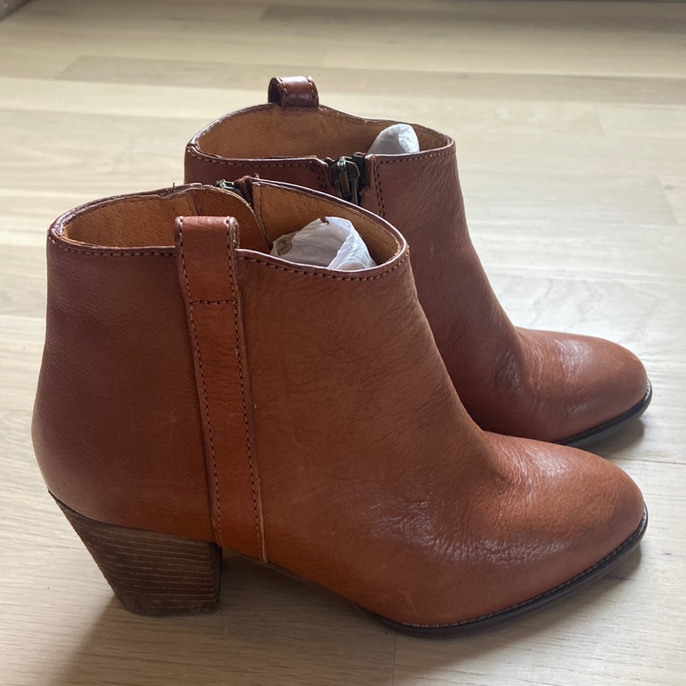 Madewell Brown Ankle Boots